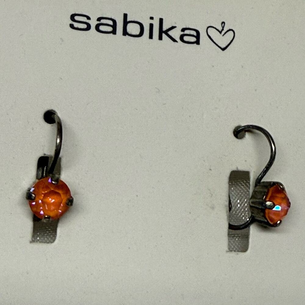 Sabika Crystal Drop Earrings NEW